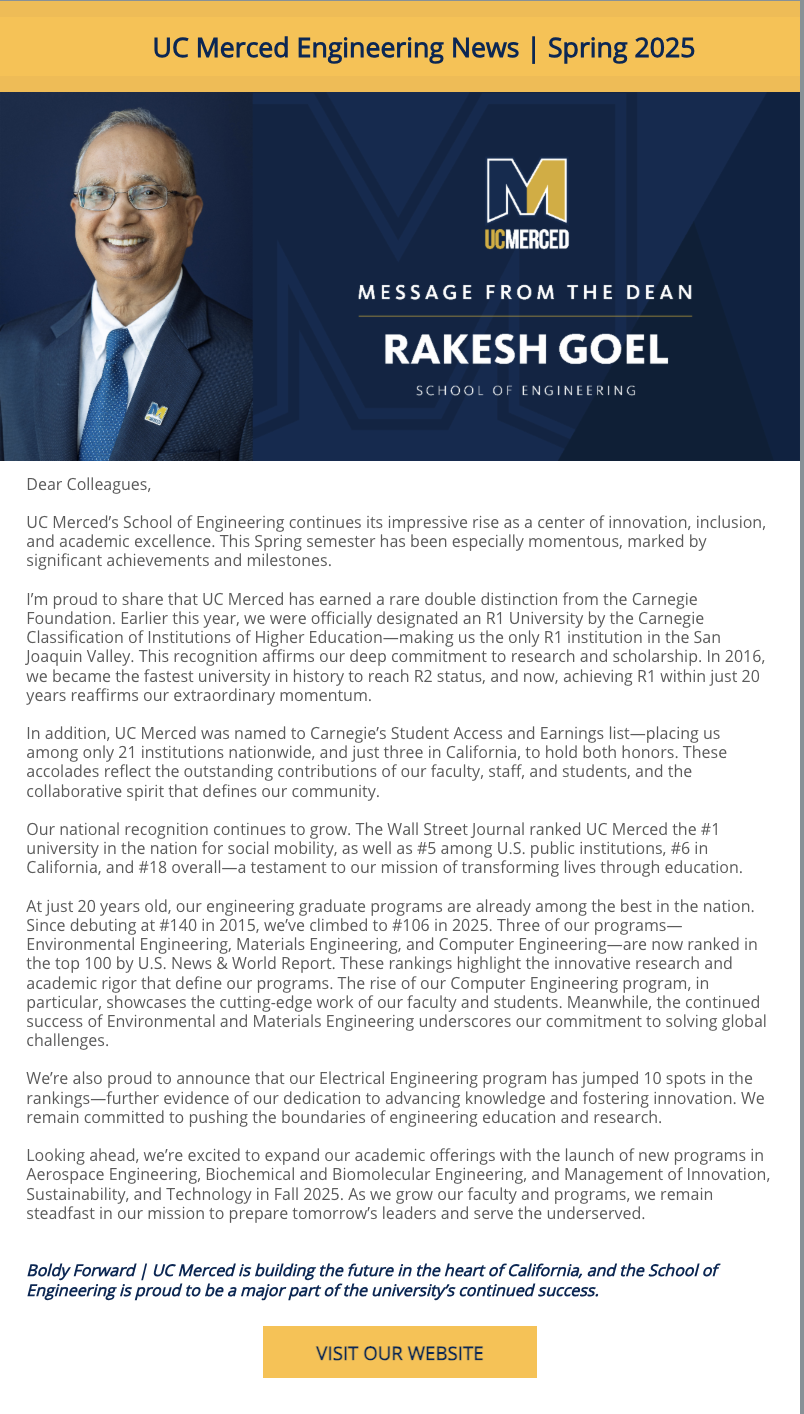 Spring 2025 Newsletter