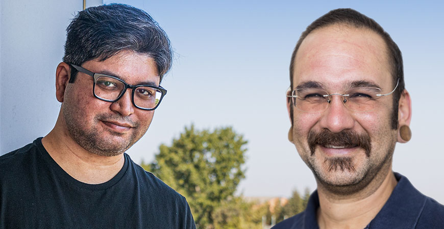 Professors Ahmed Sabbir Arif and Roberto Andresen Eguiluz
