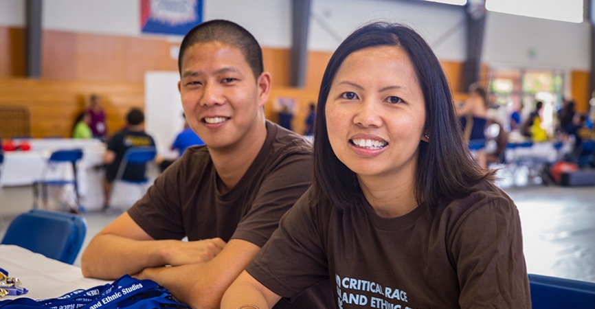Professors Kit Myers and Ma Vang