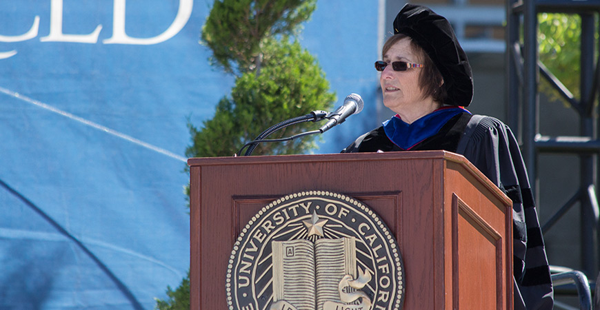 Graduate Dean Marjorie Zatz