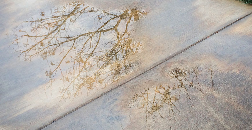 Sidewalk at UC Merced